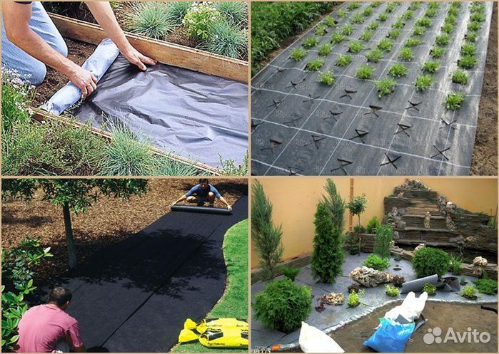 Геотекстиль в рулонах