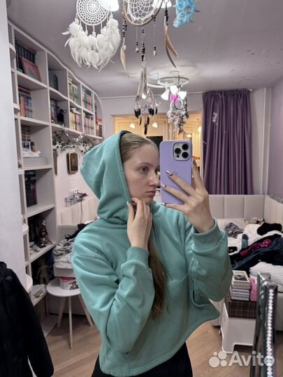 Укороченное худи To be blossom