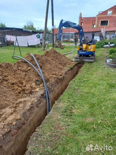 Услуги мини экскаватора