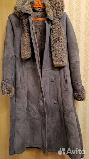 Дубленка натуральная женская 48