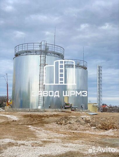 Резервуар вертикальный рвс 300 кубов