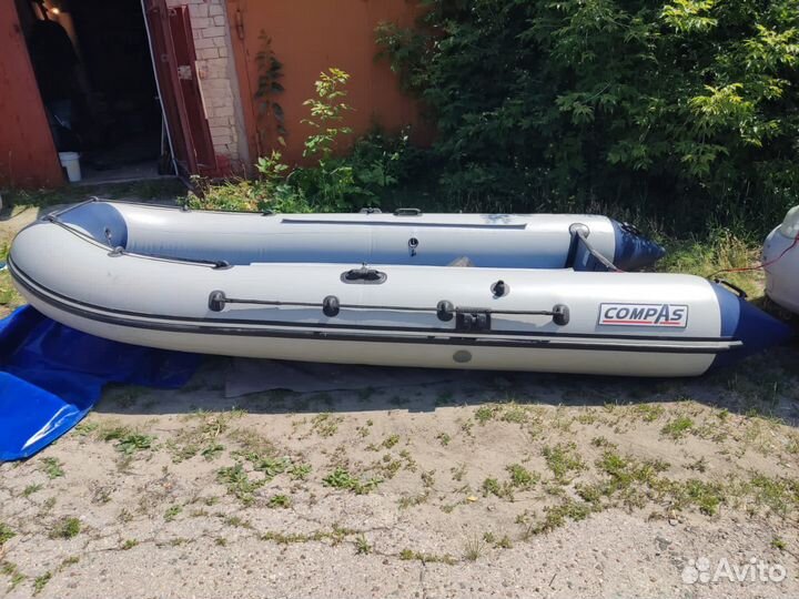 Лодка пвх Compas 380 с мотором Suzuki 9,9