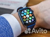 Смарт часы Apple Watch 6 W26+ Синие