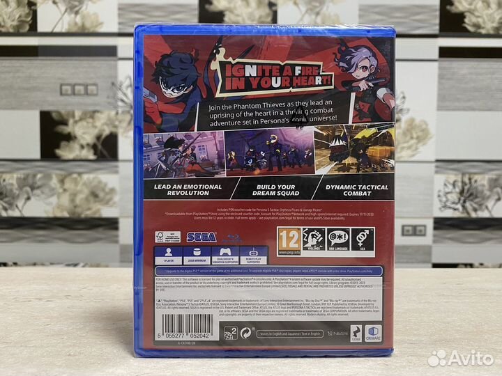 Persona 5 Tactica (Новый Диск) Sony PS4