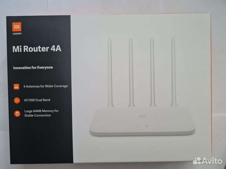 Wi-fi роутер Xiaomi Mi Router 4A Новый