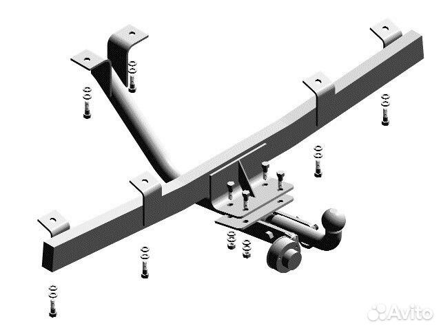 Фаркоп на ваз 2123 Нива Шевроле, тсу на Шевроле