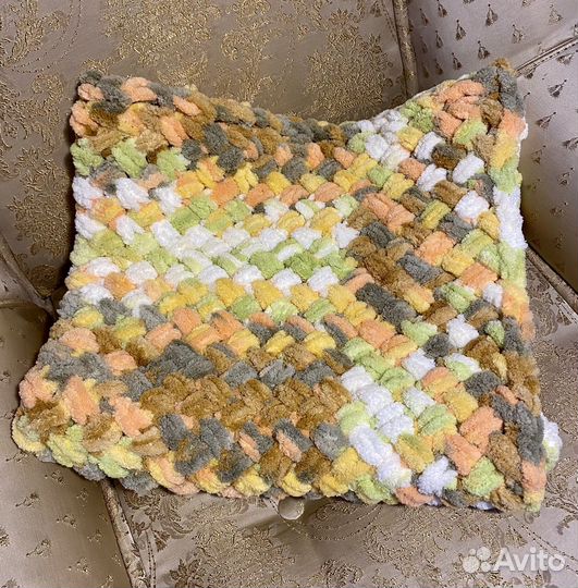 Плед детский вязаный ручная работа