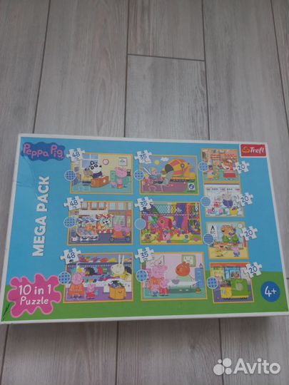 Пазл 10 шт свинка Пэпа