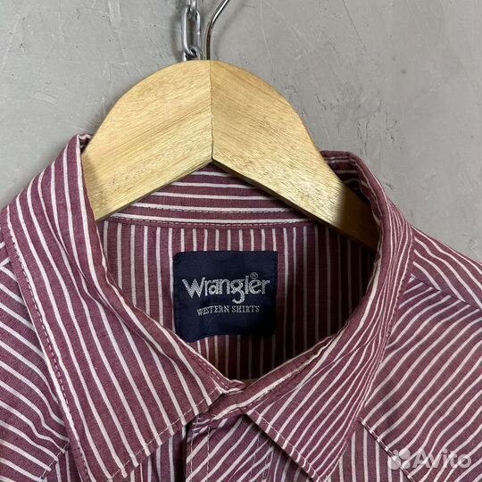 Рубашка Wrangler L Western Shirt Винтаж