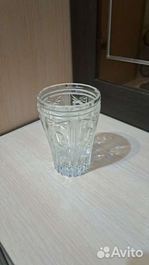 Хрустальные стаканы, с времён СССР