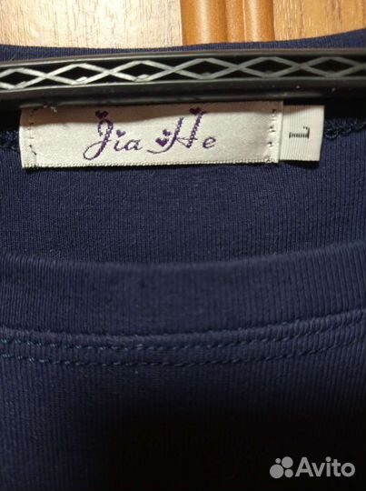 Школьное платье синее