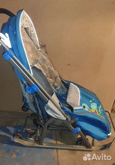 Коляска санки