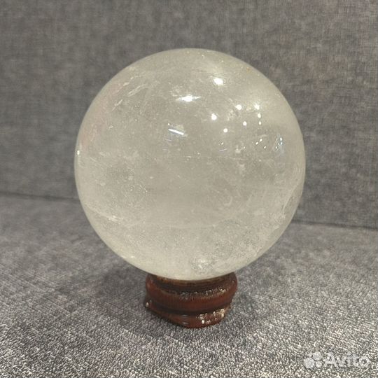 Шар из горного хрусталя
