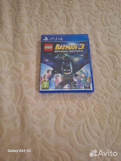 Диски на ps4 Lego Batman 3 beyond Gotham