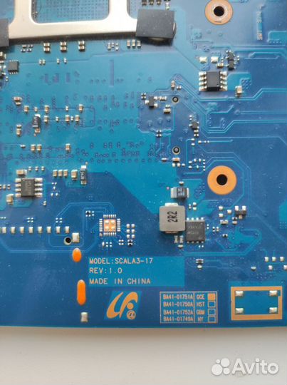 Материнская плата от ноутбука samsung np330e7a ska