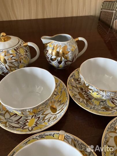 Чайный сервиз лфз СССР на 12 персон