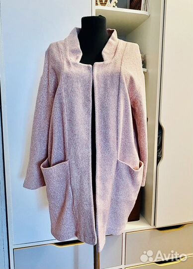Жакет пудровый pull&bear 44 46
