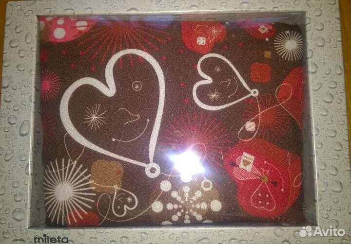 Скатерть-наперон 80х80 пэ плотный