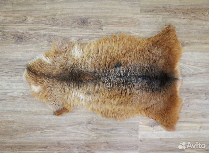 Шкура овечья рыжая (№280)
