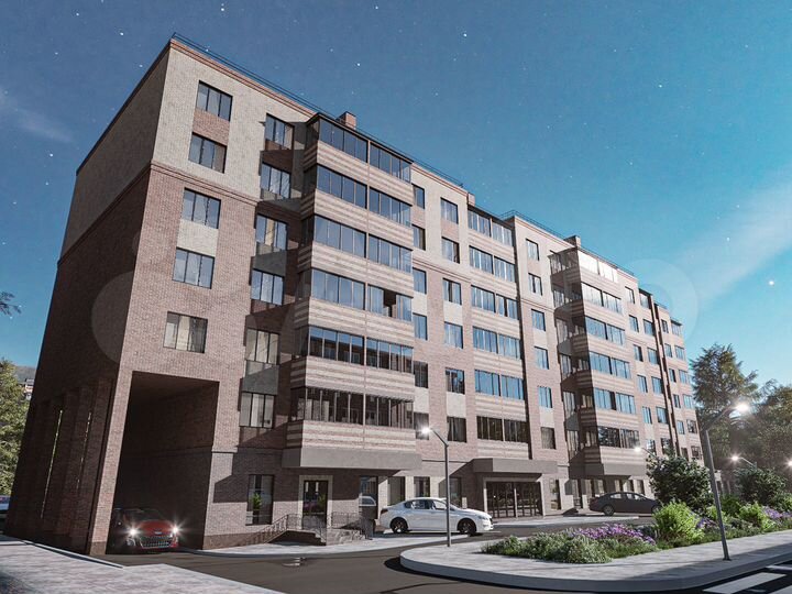 1-к. квартира, 42,4 м², 6/7 эт.