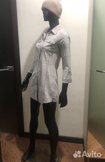 Рубашка удлиненная Luhta разм.42-44 хлопок