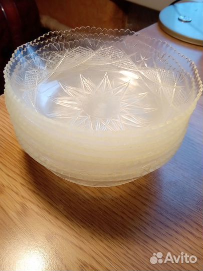 Вазочки для варенья пластик СССР 8 шт