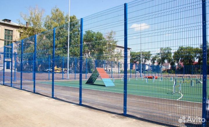 Забор из 3D сетки качественно качественно