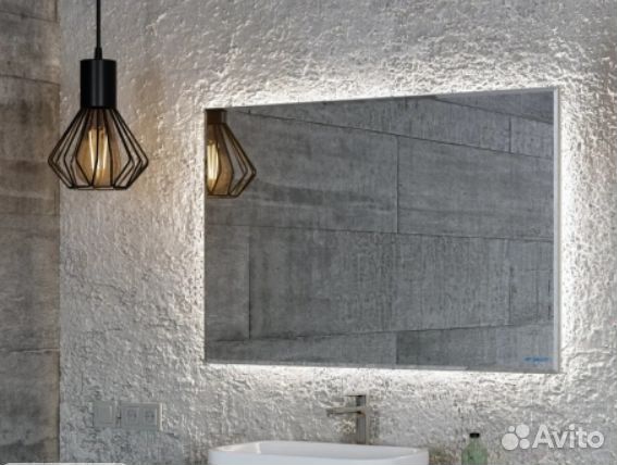 Зеркало Амаранто с подсветкой для ванной