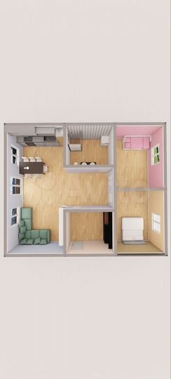 Дом 100 м² на участке 5,2 сот.