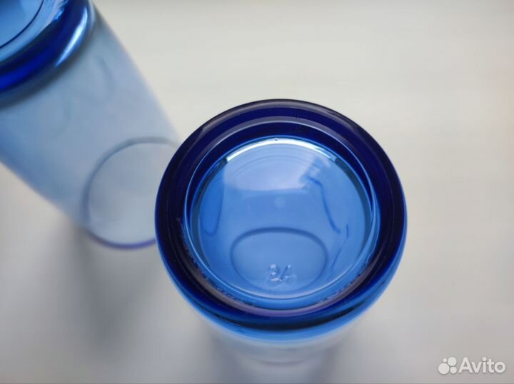 Стакан макдоналдс 300 мл McDonald's синий 2 шт