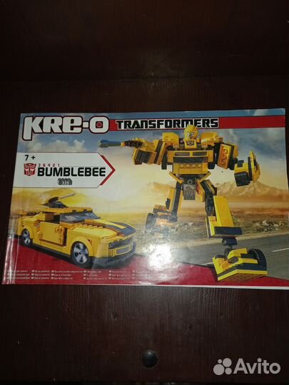 Конструктор KRE-O transformers bamblebee