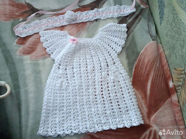 Вяжу на заказ комплект для новорожденных