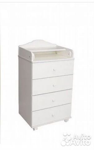 Комод 600/4 белый