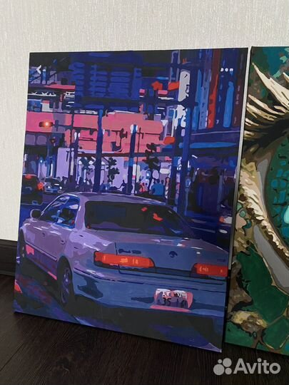 Готовые картины по номерам