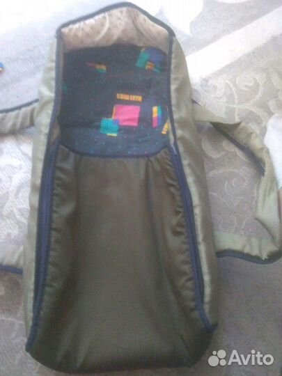 Детская переноска с кокосовым матрасом