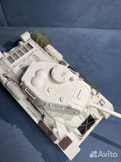 Сборная модель Т 34-85 Зимний камуфляж