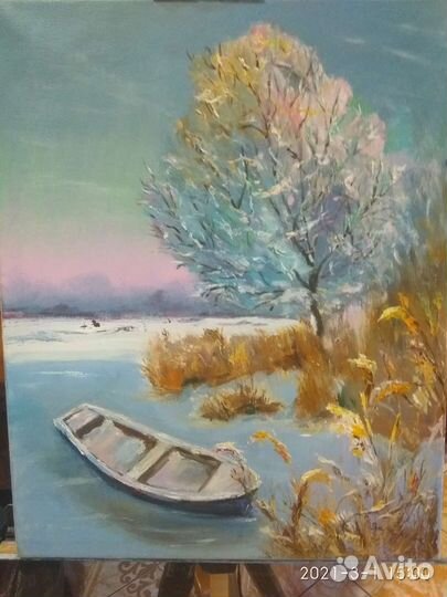 Картина маслом пейзаж импрессионизм