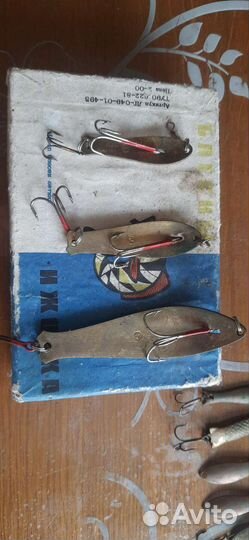 Набор летних блёсен Военохот №4