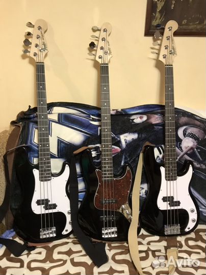 Бас гитара fender(реплика)