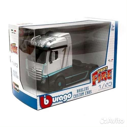 Модели Mercedes Actros/Volvo Bburago 1:43