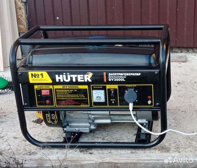 Бензогенератор в аренду Huter DY3000L / DY8000L