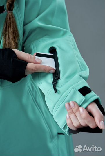 Куртка Анорак сноубордический,горнолыжный