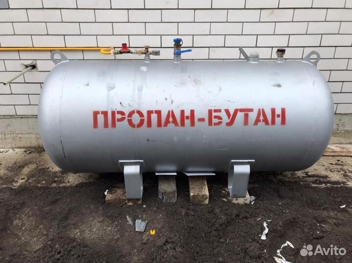 Установка газгольдера под ключ