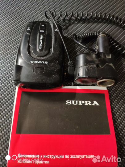 Радар детектор с gps supra