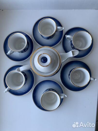 Кофейный сервиз керамика СССР
