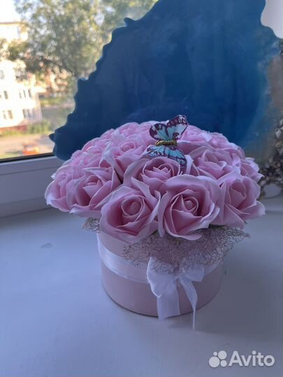 Мыльные розы букеты