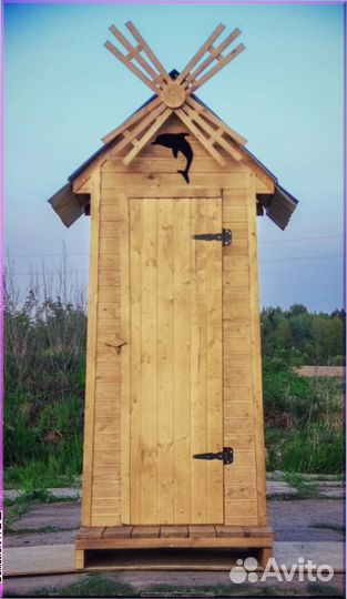 Дачный туалет домик YFY