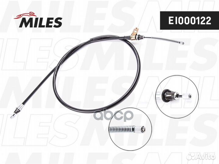 Трос ручного тормоза nissan note 06- задний пра