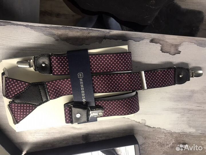 Подтяжки мужские Handerson в подарочной упаковке