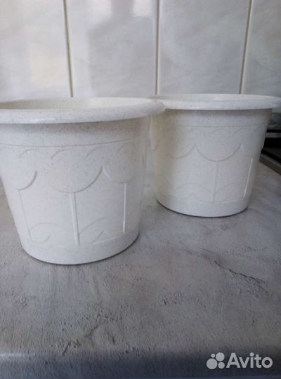 Новые горшки для цветов